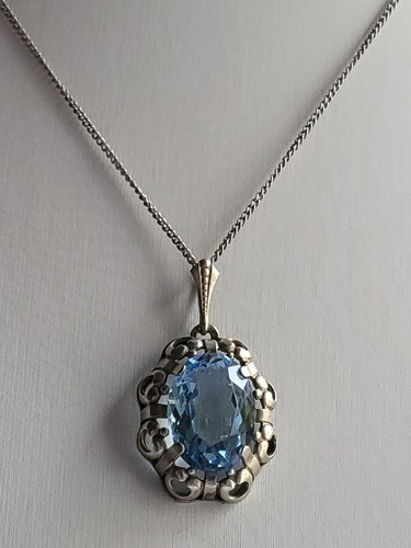 Jugendstil anhänger silber - jugendstil,