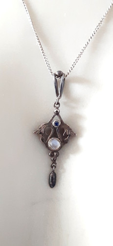 Jugendstil silber anhänger - °,