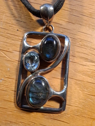Kette mit silberanhänger - mit,