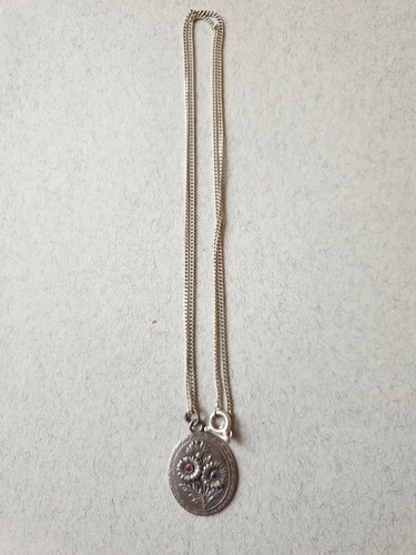 Jugendstil kette mit anhänger - jugendstil,