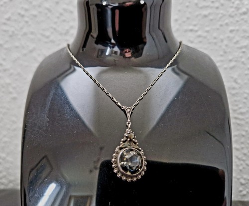 Jugendstil collier 935 silber - collier,