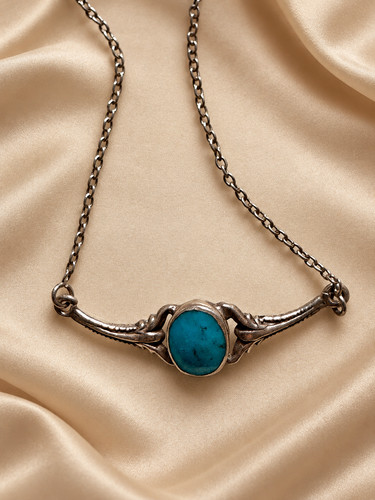 Jugendstil antikes collier mit - jugendstil-antikes,