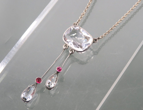 Jugendstil silber kette - jugendstil,