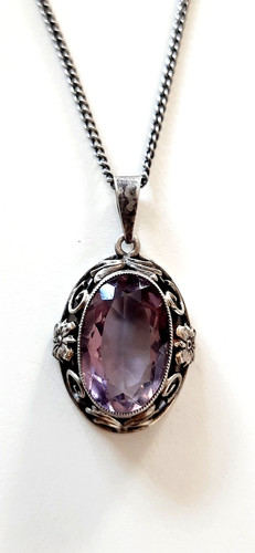 Jugendstil silber anhänger - °,