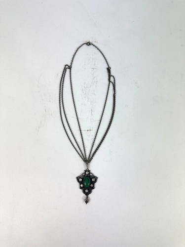 Antike jugendstil halskette - antike,