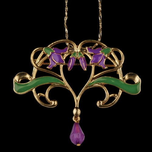 Jugendstil veilchen - jugendstil,