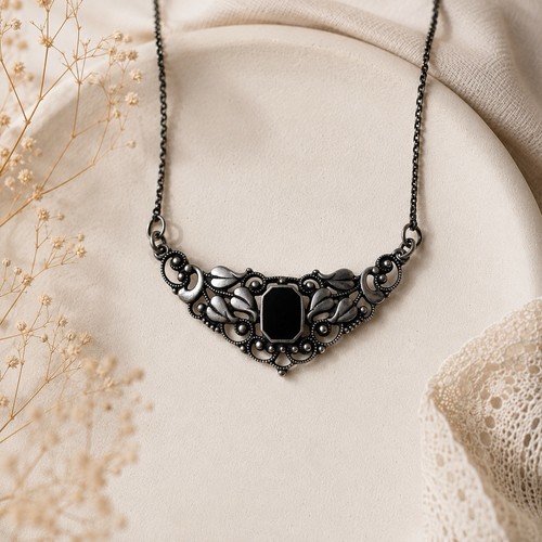 Antikes 925 silber collier - 925,