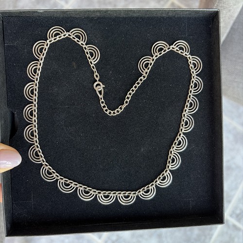 Silber halskette collier - collier, f