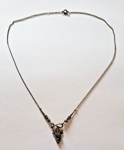 935er silber kette mit - 935er,