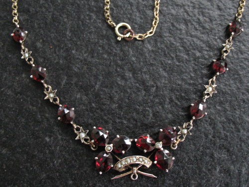Kette jugendstil collier - jugendstil, um