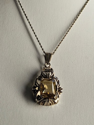 Jugendstil anhänger 835 - anhänger,