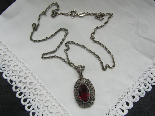 Jugendstil anhänger collier - anhänger,