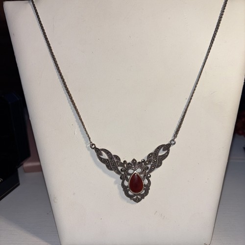Jugendstil kette markasiten - jugendstil,